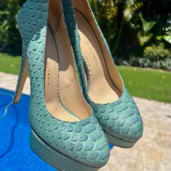 Charlotte Olympia Python Heels - Picture 12 of 15